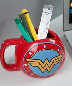 Big Daddy Wonder Woman Shield Mug All Of It