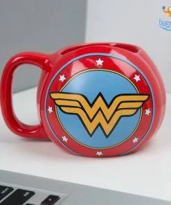 Big Daddy Wonder Woman Shield Mug All Of It