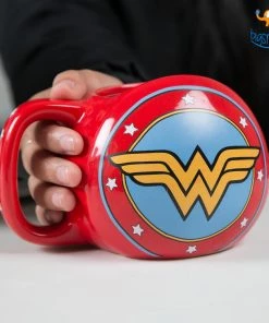 Big Daddy Wonder Woman Shield Mug All Of It