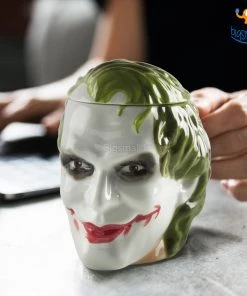 Bigsmall_hmk Official DC Dark Knight Mugs With Lid