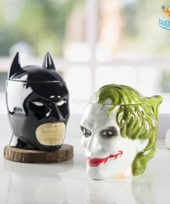 Bigsmall_hmk Official DC Dark Knight Mugs With Lid