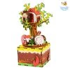 Dream Beans DIY Music Box Wooden Puzzle - Tree House All Of It