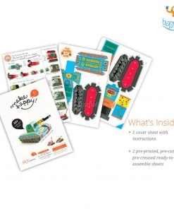 Sky Goodies Father's Day DIY Colorful Tank Pen Holder