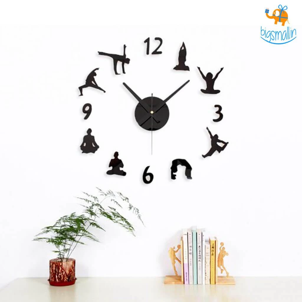 AmyLi Father's Day DIY Yoga Clock
