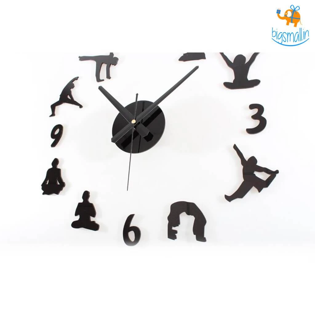 AmyLi Father's Day DIY Yoga Clock