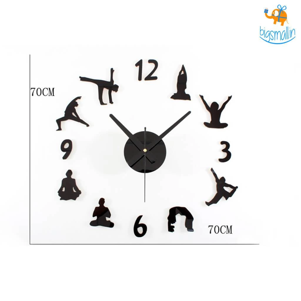 AmyLi Father's Day DIY Yoga Clock