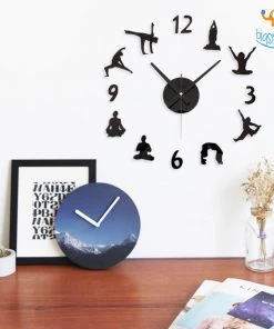 AmyLi Father's Day DIY Yoga Clock