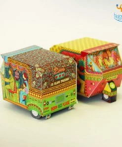 Sky Goodies DIY Auto Rickshaw Box - Set Of 2