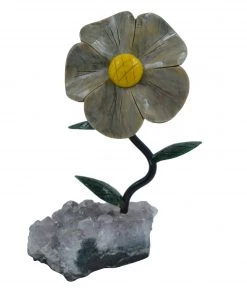 GOSWAMI All Of It Hand-Crafted Flower Artifact