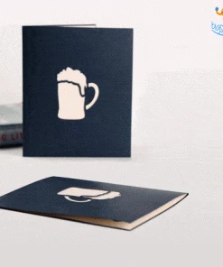 VinnyC Daddy Beer Pop Up Card
