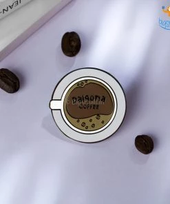 Bigsmall_piu Coffee Love Lapel Pin
