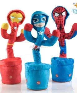 Big Daddy Best Sellers Dancing Superhero Plush Toy