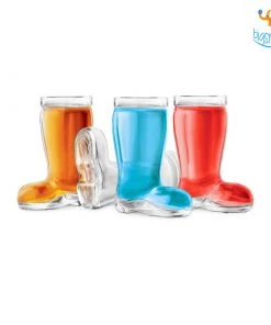 Akshay Mumbai Importer Boot Shot Glasses - Set Of 4 All Of It