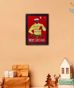 Krita & Penna All Of It Deadpool Christmas Poster With Frame