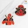 AmyLi Deadpool Metallic Lapel Pins