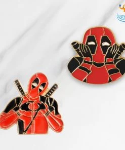 AmyLi Deadpool Metallic Lapel Pins