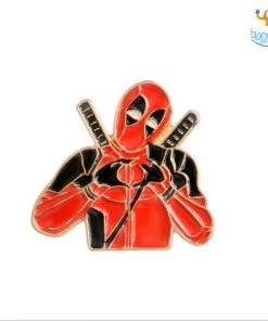 AmyLi Deadpool Metallic Lapel Pins