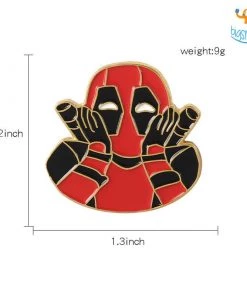 AmyLi Deadpool Metallic Lapel Pins