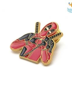AmyLi Deadpool Metallic Lapel Pins