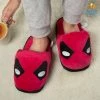 AmyLi All Of It Deadpool Plush Slippers (UK Size 3 - 7)