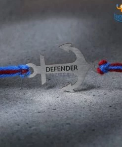 DesignWesign Defender Bro Rakhi Keychain All Of It