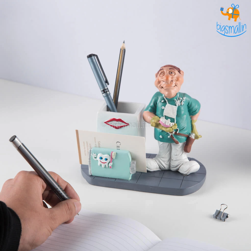 Bigsmall Dentist Desk Stationery Holder