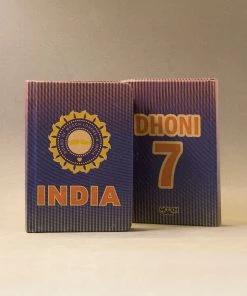 Mooch Design Studio Team India A6 Notebook With Elastic - Cricket All Of It