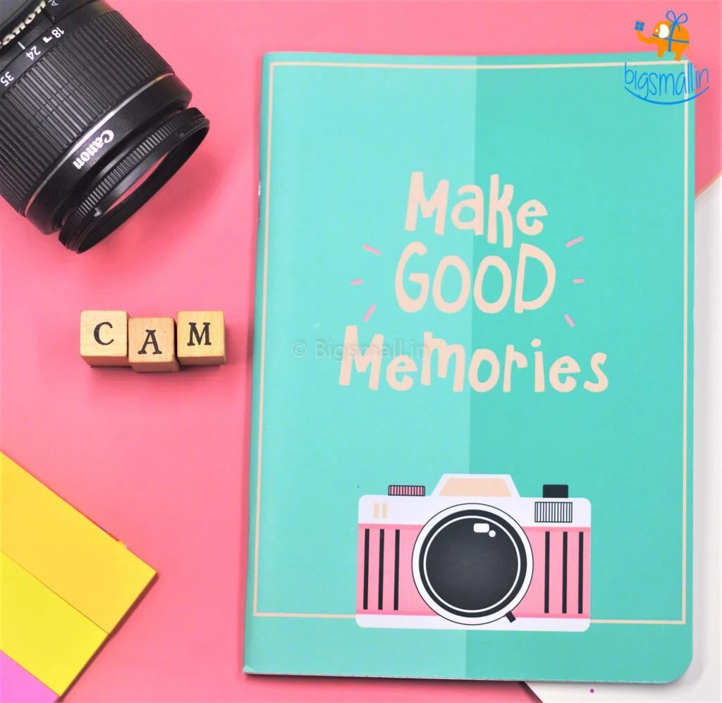 Bigsmall_piu Make Good Memories Ruled Notebook All Of It