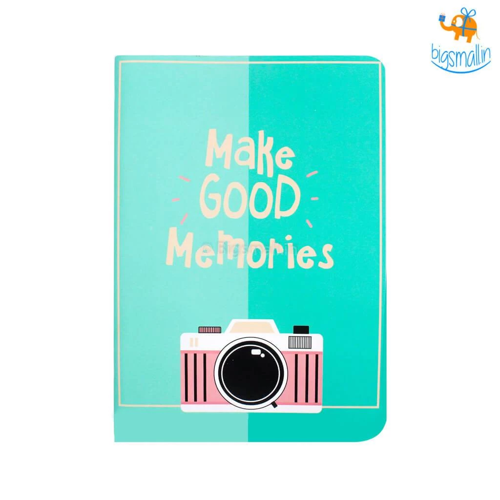 Bigsmall_piu Make Good Memories Ruled Notebook All Of It
