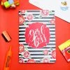 Bigsmall_piu Girl Boss Ruled Notebook