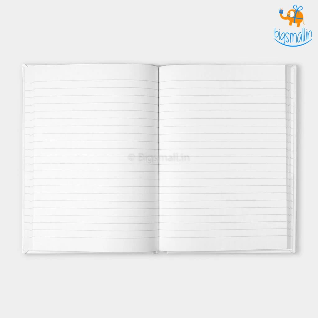 Bigsmall_piu Life Is A Journey Ruled Notebook