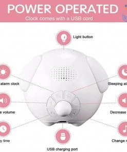 Bigsmall_hmk Father's Day Digital Emoji Alarm Clock