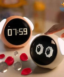 Bigsmall_hmk Father's Day Digital Emoji Alarm Clock