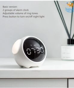 Bigsmall_hmk Father's Day Digital Emoji Alarm Clock