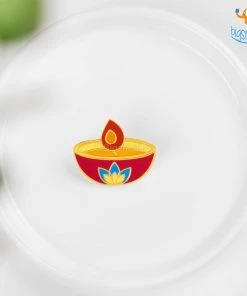 Bigsmall_piu Diwali Lapel Pin