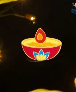 Bigsmall_piu Diwali Lapel Pin