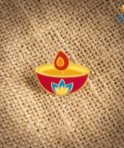 Bigsmall_piu Diwali Lapel Pin