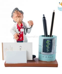 Bigsmall Doctor Desk Stationery Holder Father's Day