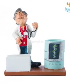 Bigsmall Doctor Desk Stationery Holder Father's Day