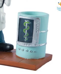Bigsmall Doctor Desk Stationery Holder Father's Day