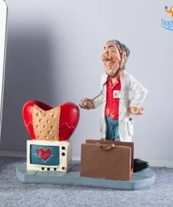 Bigsmall Doctor Desk Stationery Holder Father's Day