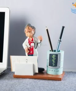 Bigsmall Doctor Desk Stationery Holder Father's Day