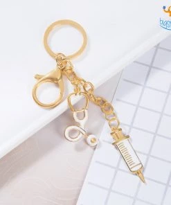Bigsmall_hmk Doctor Essentials Metallic Keychain All Of It