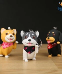 AmyLi 3D Doggo Keychain Best Sellers