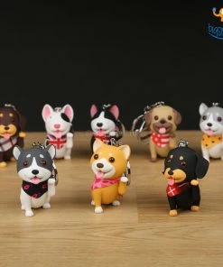 AmyLi 3D Doggo Keychain Best Sellers