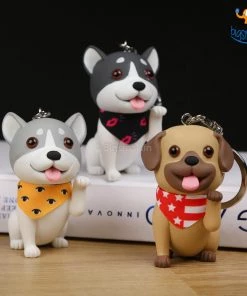AmyLi 3D Doggo Keychain Best Sellers