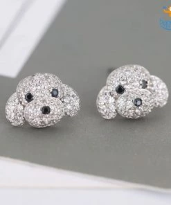 AmyLi Doggo Bling Ear Studs Sale
