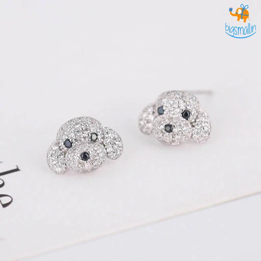 AmyLi Doggo Bling Ear Studs Sale