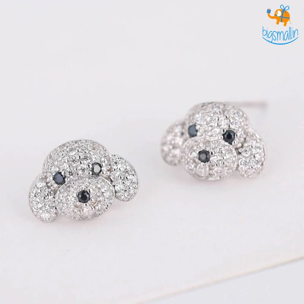 AmyLi Doggo Bling Ear Studs Sale