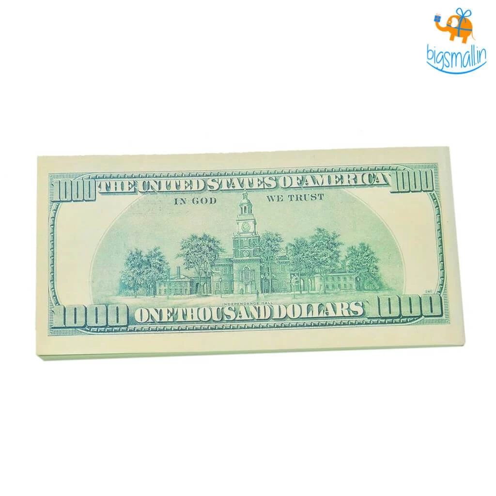 Akshay Mumbai Importer Father's Day Dollar Notepad